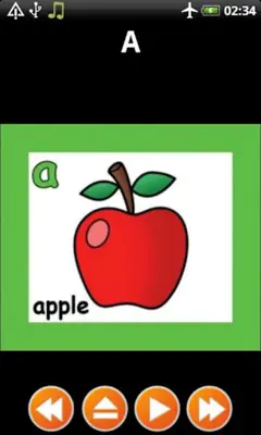 ABC for kids Alphabet Flashcards android App screenshot 2